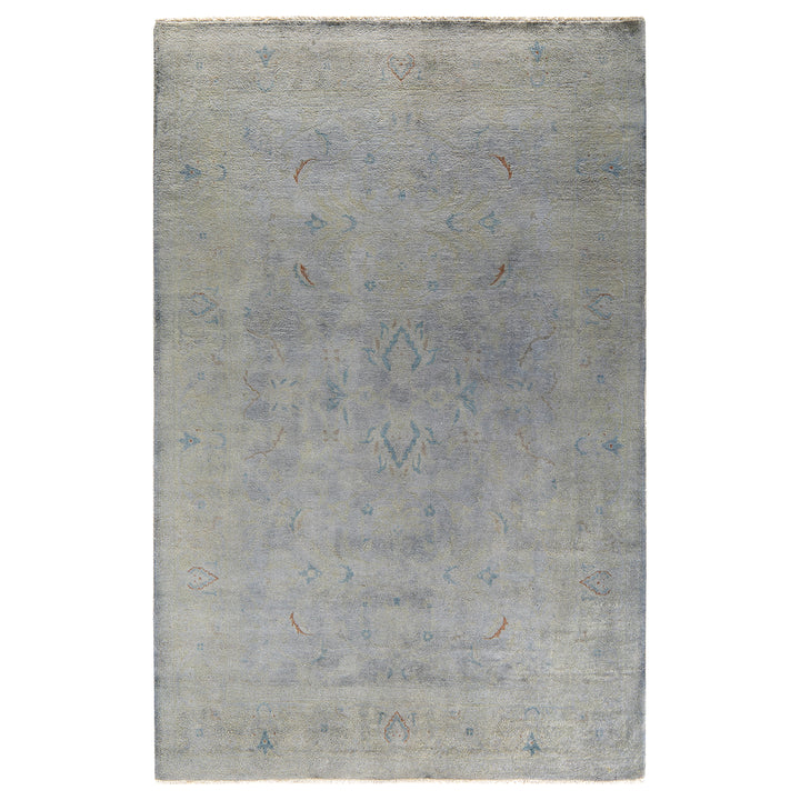 Overdyed Wool Rug - 5'2" x 8'