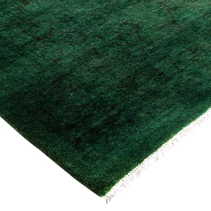 Overdyed Wool Rug - 10'1" x 13'4"