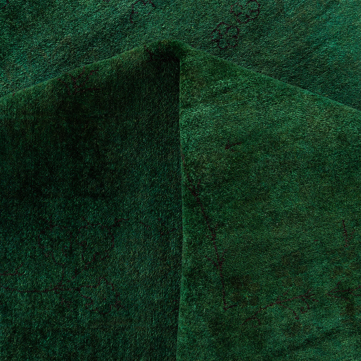 Overdyed Wool Rug - 10'1" x 13'4"