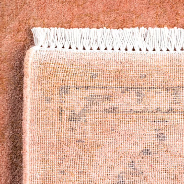 Overdyed Wool Rug - 4'1" x 6'6"