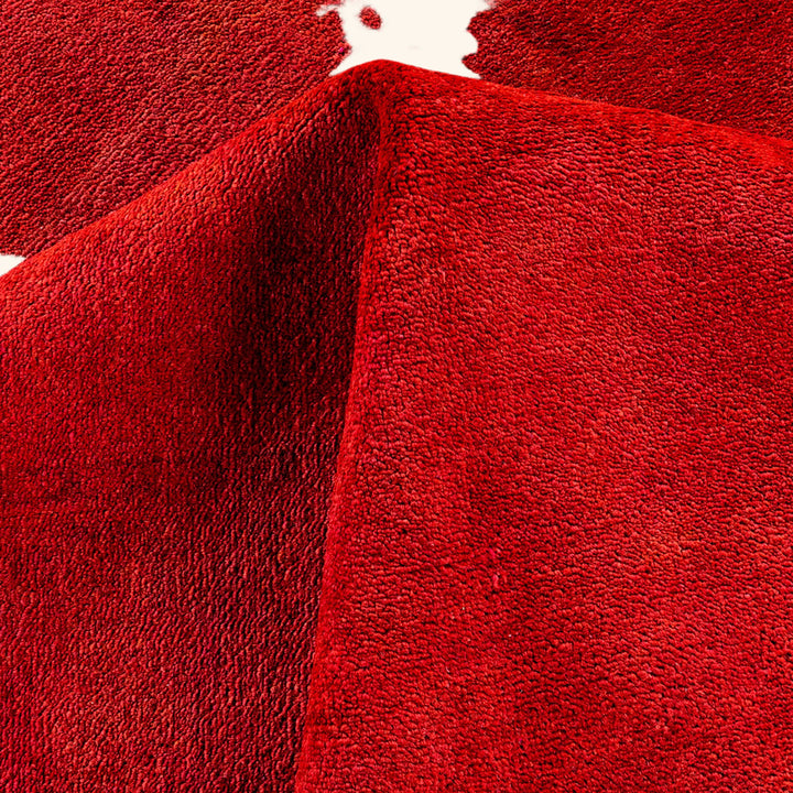 Overdyed Wool Rug - 9'10" x 14'1"