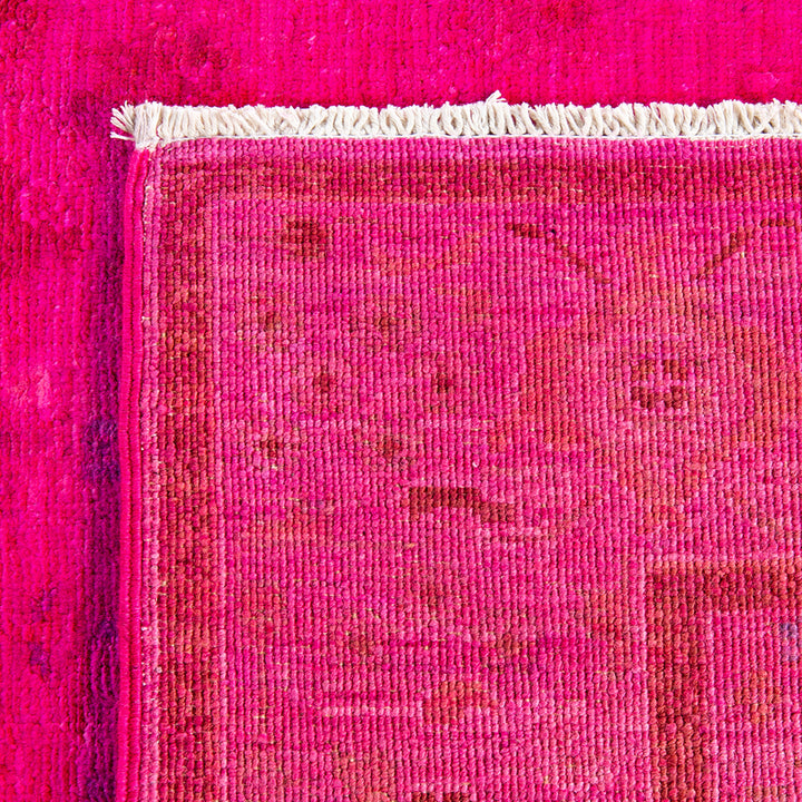 Overdyed Wool Rug - 4'6" x 6'6"