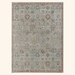 Grey Antique Revival Wool Rug 8'10" x 12'2"