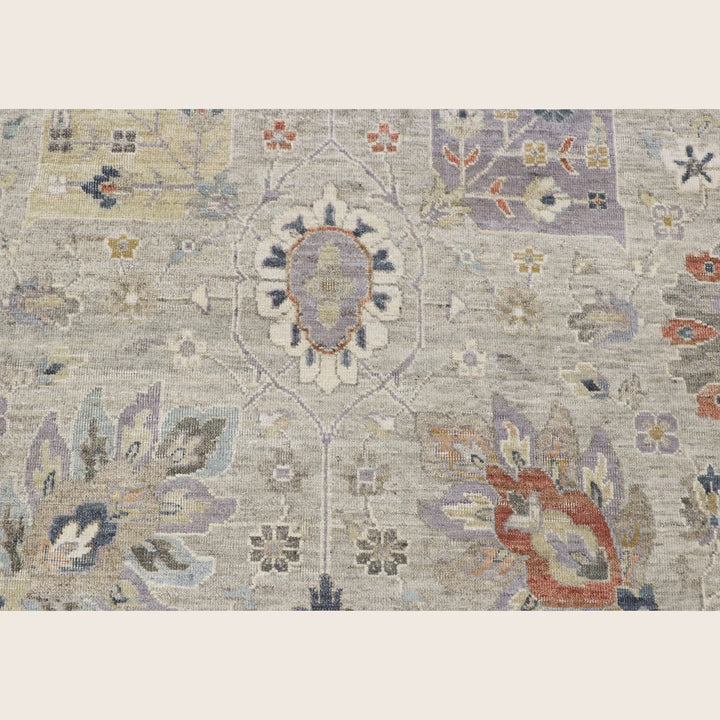 Grey Antique Revival Wool Rug 7'7" x 9'8"