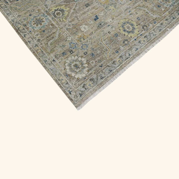 Camel Antique Revival Wool Rug - 7'7" x 9'10"