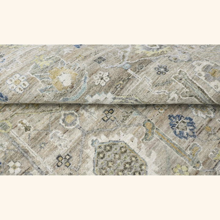 Camel Antique Revival Wool Rug - 7'7" x 9'10"