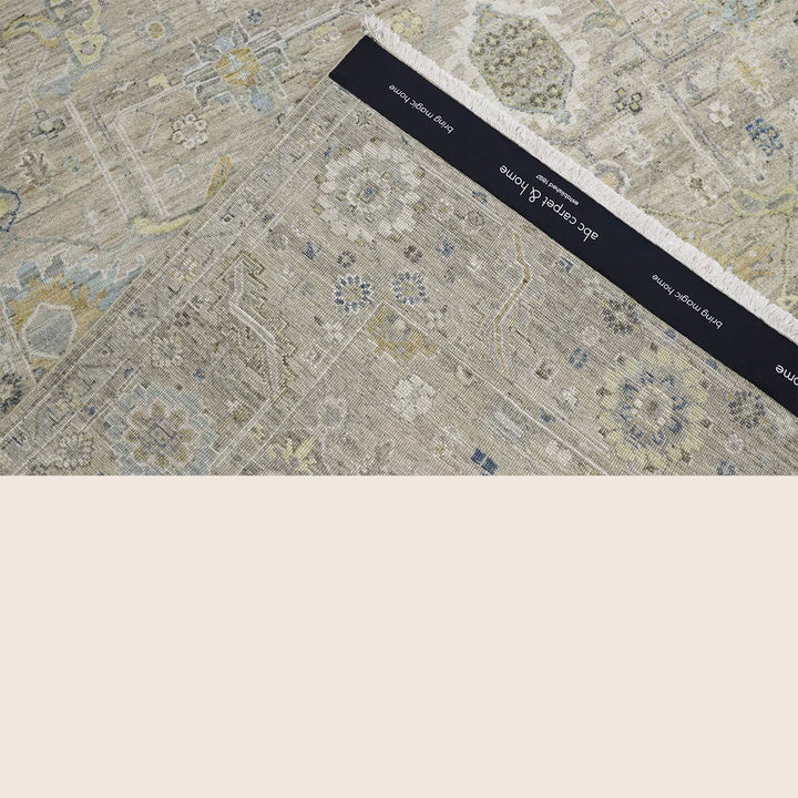 Camel Antique Revival Wool Rug - 7'7" x 9'10"