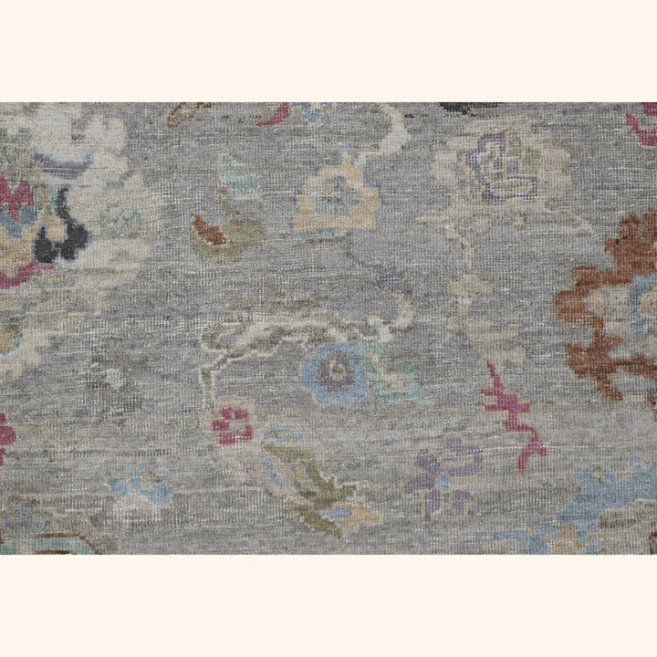 Grey Antique Revival Wool Rug - 8'8" x 11'10"