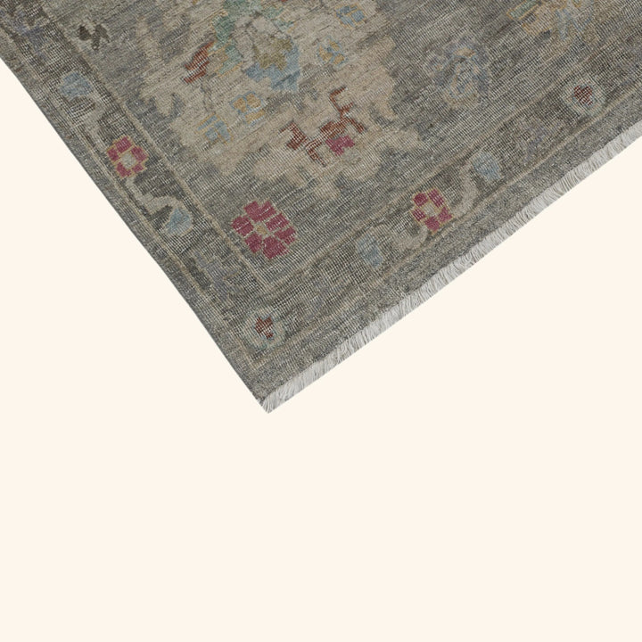 Grey Antique Revival Wool Rug - 8'8" x 11'10"