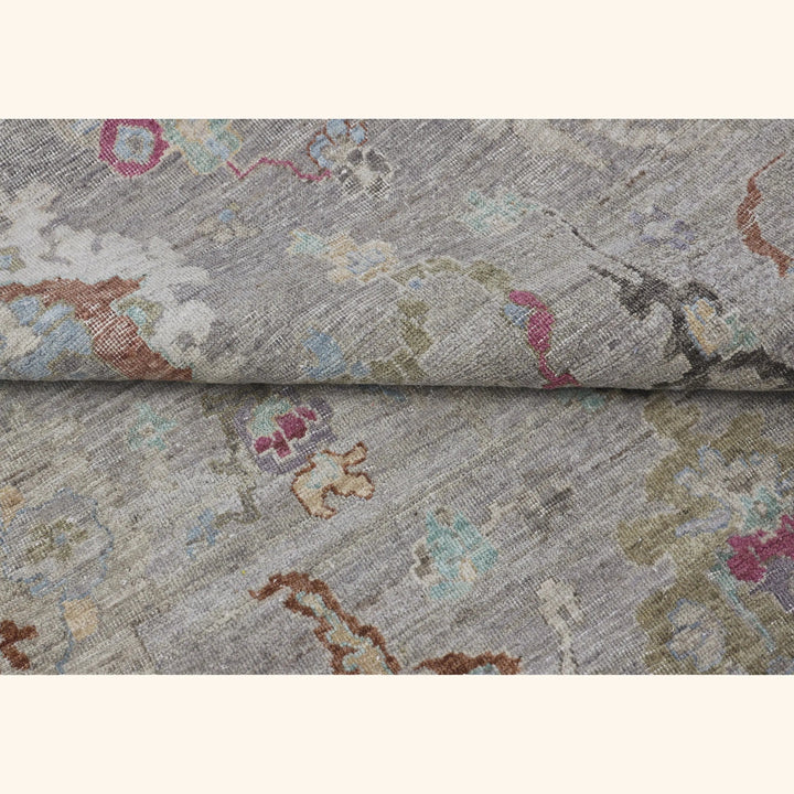 Grey Antique Revival Wool Rug - 8'8" x 11'10"