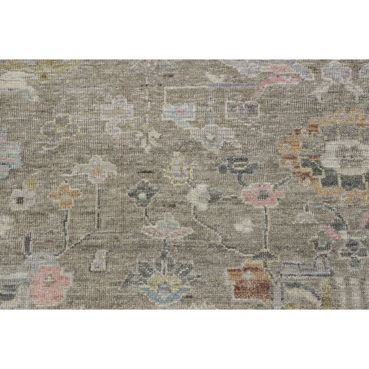 Camel Antique Revival Wool Rug - 7'10" x 9'11"