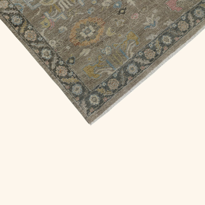 Camel Antique Revival Wool Rug - 7'10" x 9'11"