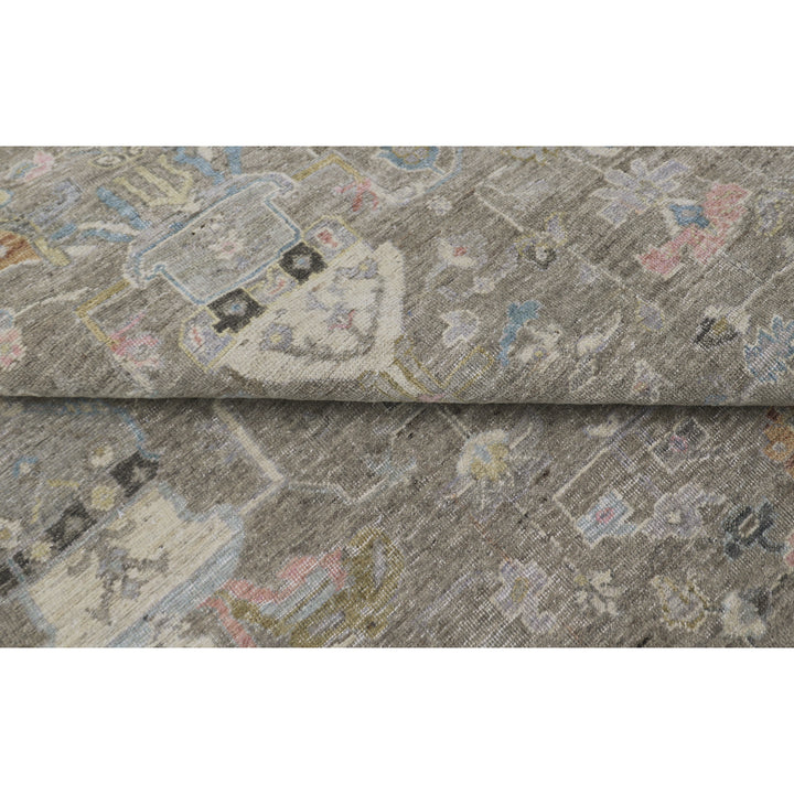Camel Antique Revival Wool Rug - 7'10" x 9'11"