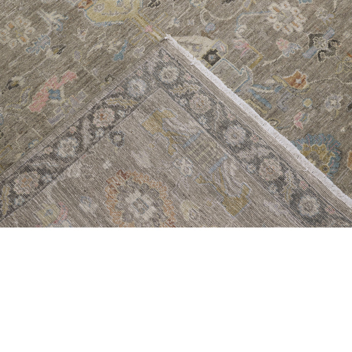 Camel Antique Revival Wool Rug - 7'10" x 9'11"