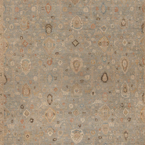 Blue Antique Revival Wool Rug 11'9" x 15'1" - hover