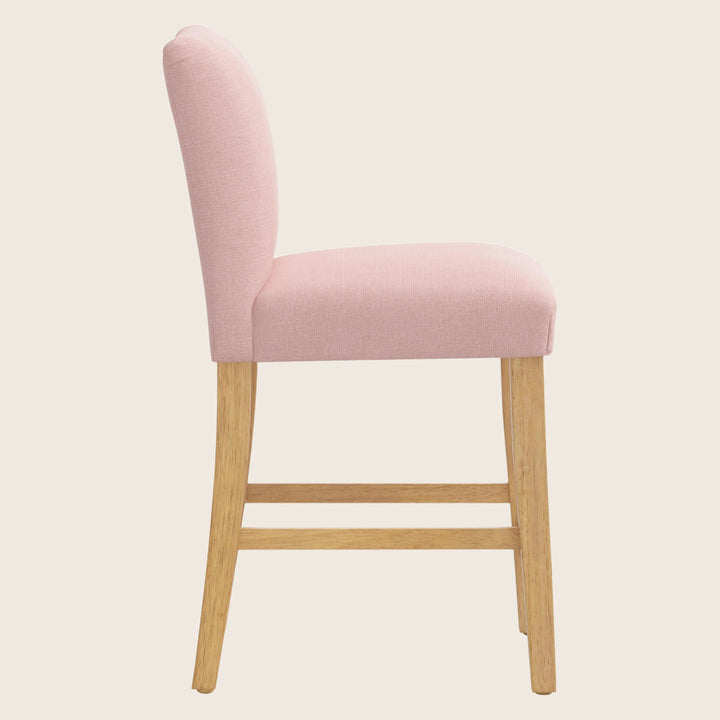 Kristy Counter Stool One Size / Linen Blush
