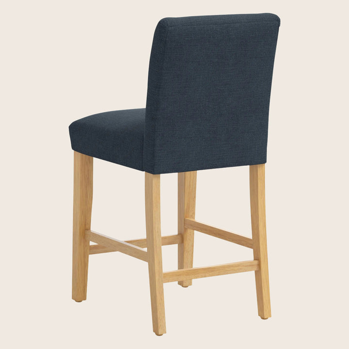 Kristy Counter Stool One Size / Linen Navy