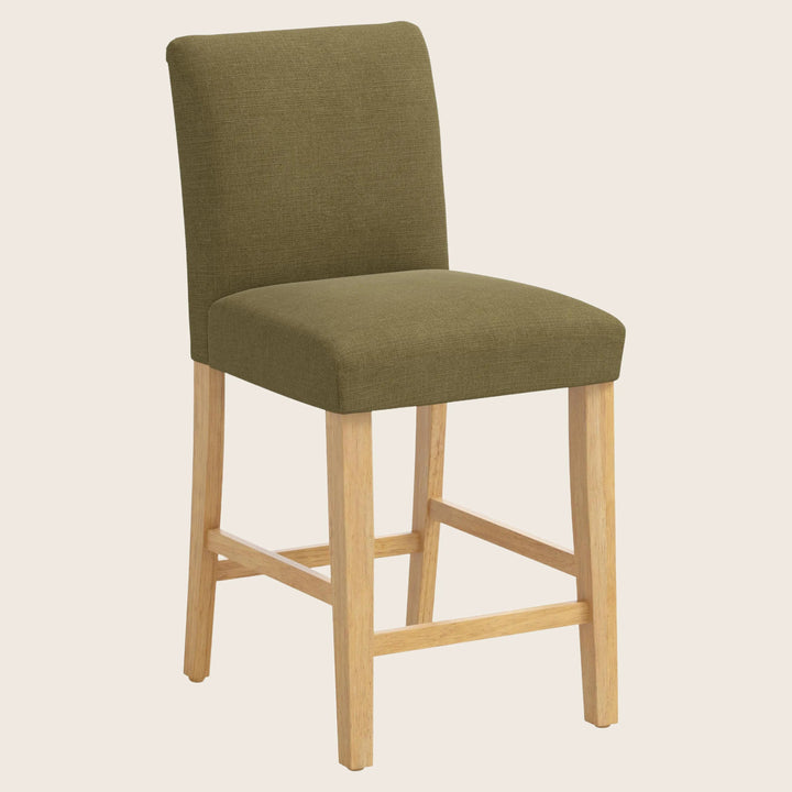 Kristy Counter Stool One Size / Linen Olive