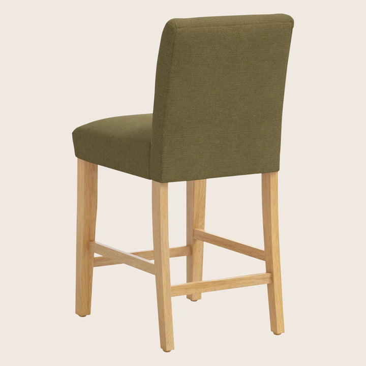 Kristy Counter Stool One Size / Linen Olive