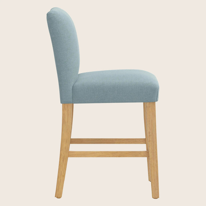 Kristy Counter Stool One Size / Linen Seaglass