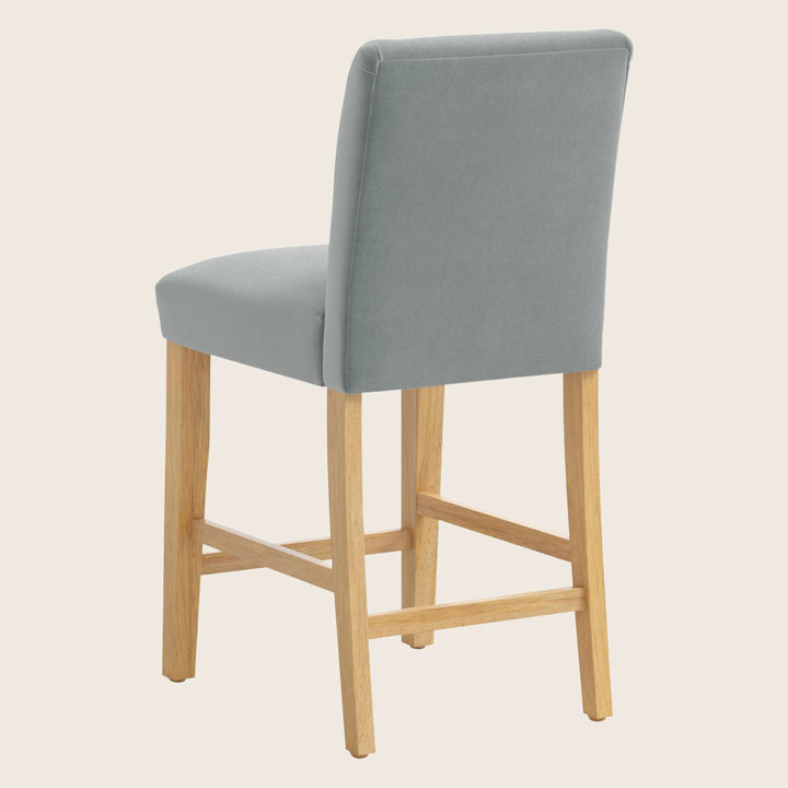 Kristy Counter Stool One Size / Performance Velvet Lichen