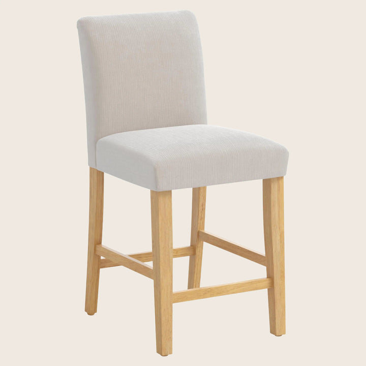 Kristy Counter Stool One Size / Performance Velvet Mineral