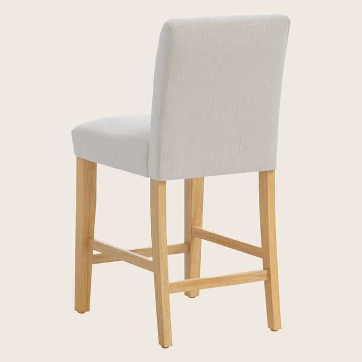 Kristy Counter Stool One Size / Performance Velvet Mineral