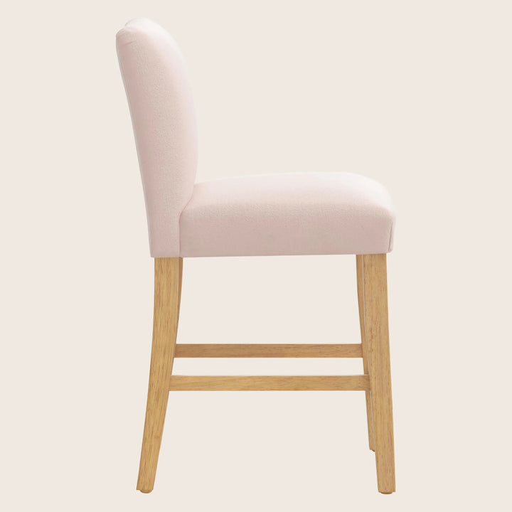 Kristy Counter Stool One Size / Velvet Blush