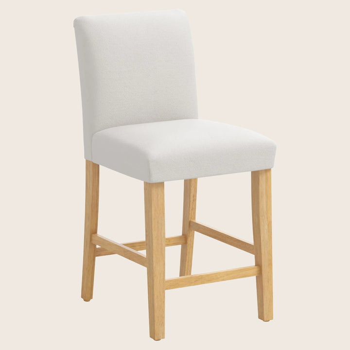 Kristy Counter Stool One Size / Velvet Light Grey