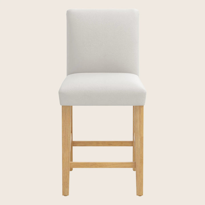 Kristy Counter Stool One Size / Velvet Light Grey