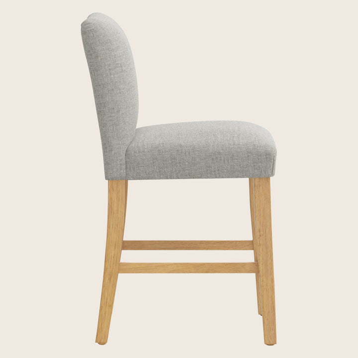 Kristy Counter Stool One Size / Zuma Linen Feather