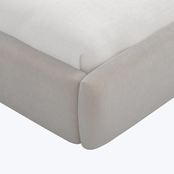 Judith Platform Bed Twin / Performance Velvet Mineral