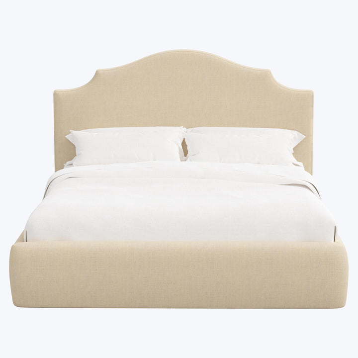 Taryn Platform Bed Twin / Linen Natural