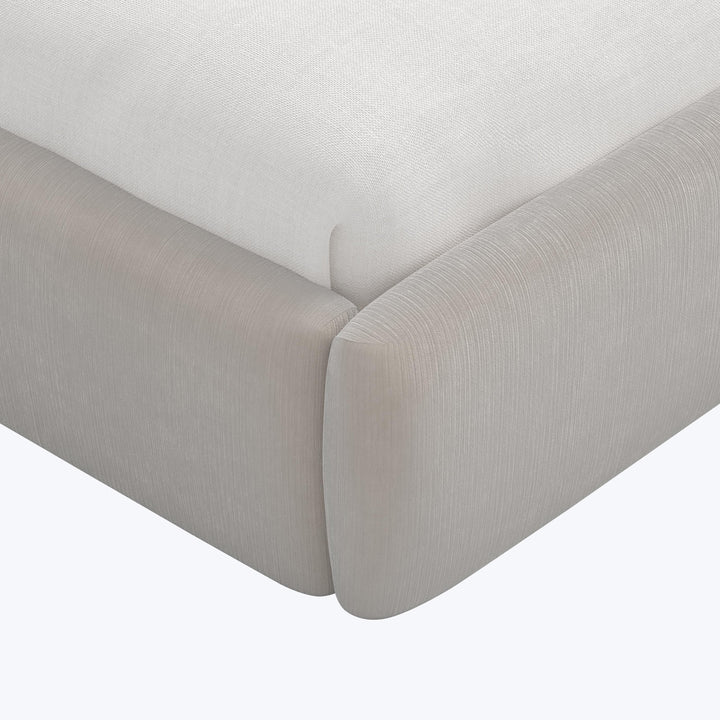 Taryn Platform Bed Twin / Performance Velvet Mineral