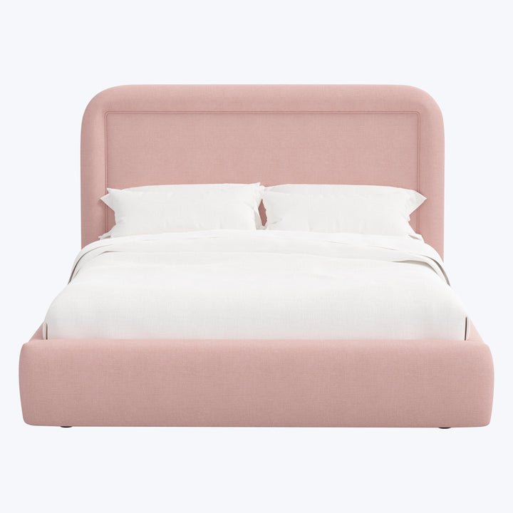 Halo Platform Bed Twin / Linen Blush