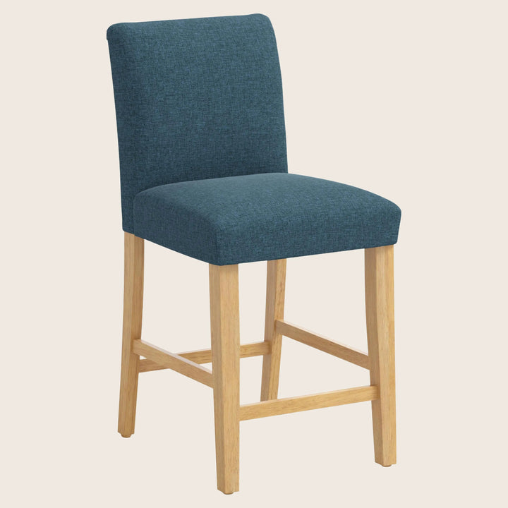 Kristy Counter Stool One Size / Zuma Linen Navy