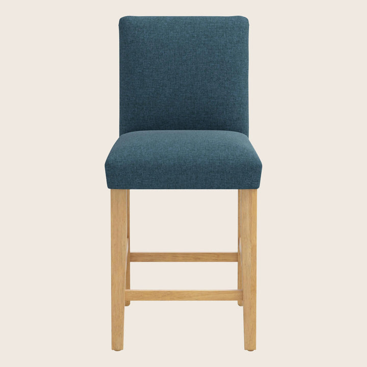Kristy Counter Stool One Size / Zuma Linen Navy