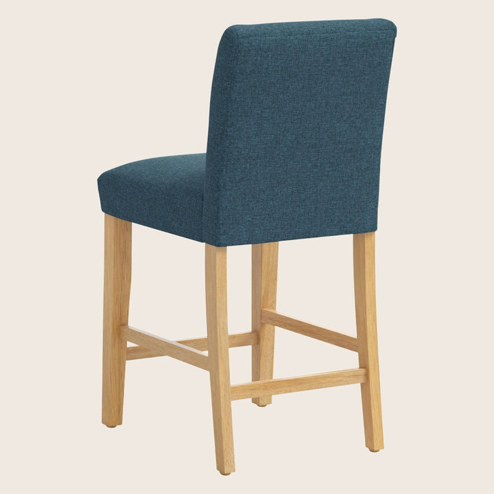 Kristy Counter Stool One Size / Zuma Linen Navy