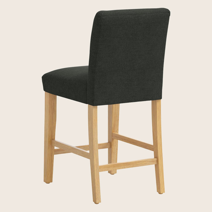 Kristy Counter Stool One Size / Zuma Linen Black