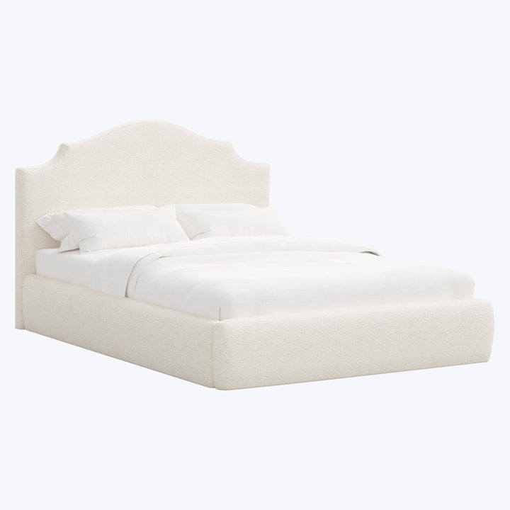 Taryn Platform Bed Twin / Sherpa Natural