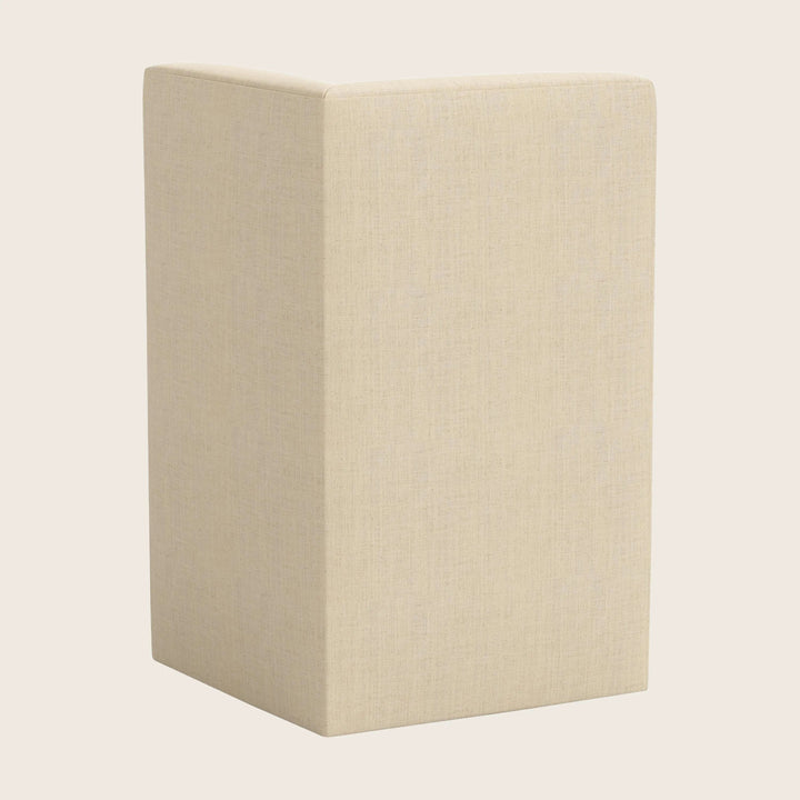 Cora Modular Corner Dining Chair Linen Natural