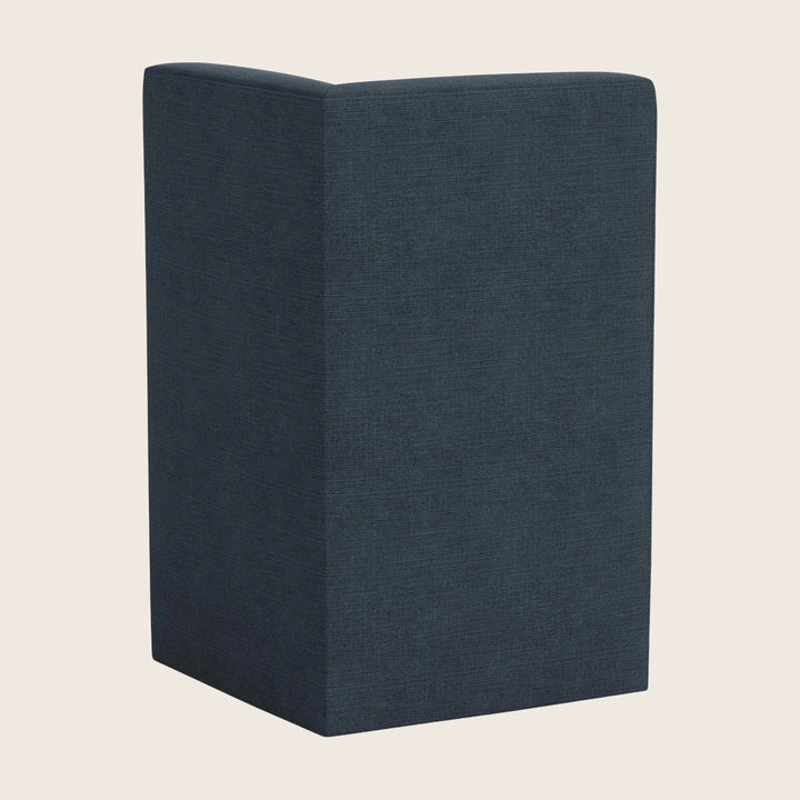Cora Modular Corner Dining Chair Linen Navy