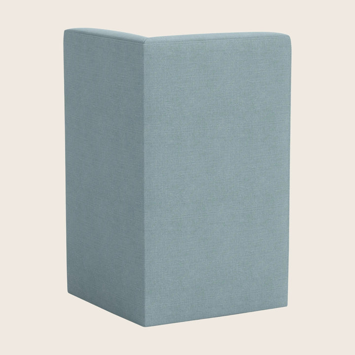 Cora Modular Corner Dining Chair Linen Seaglass