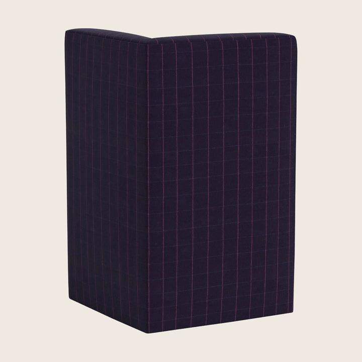Cora Modular Corner Dining Chair Checker Night