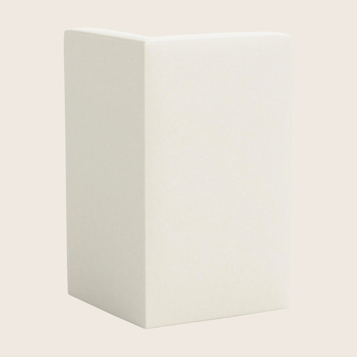 Cora Modular Corner Dining Chair Zuma Linen White