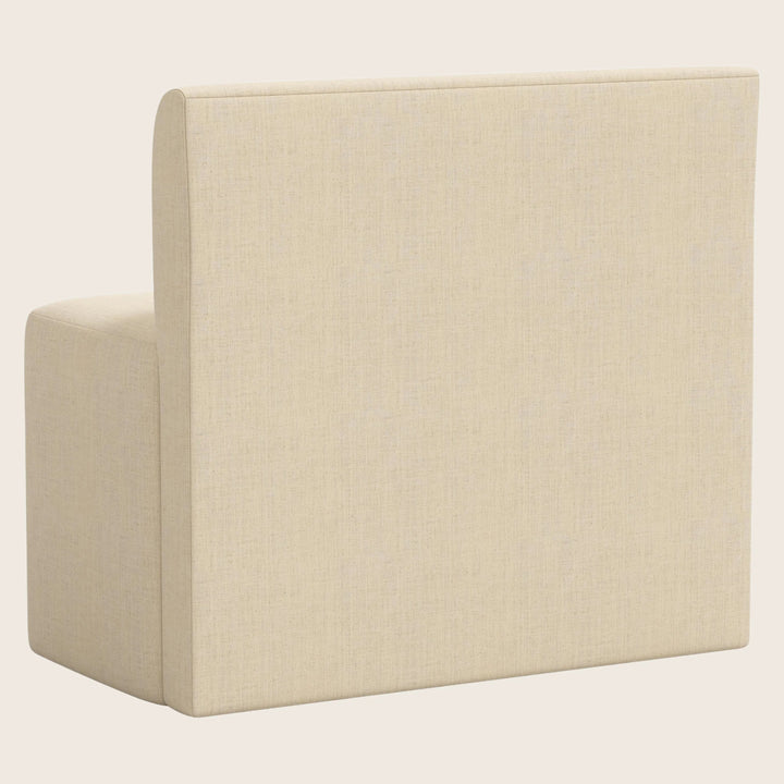 Cora Modular Dining Bench Linen Natural