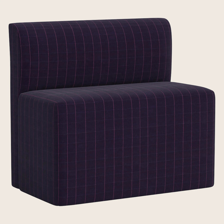 Cora Modular Dining Bench Checker Night