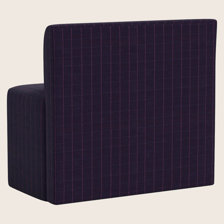 Cora Modular Dining Bench Checker Night