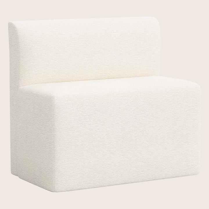 Cora Modular Dining Bench Sherpa Natural