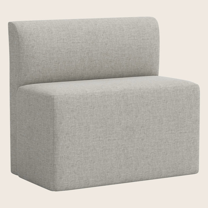 Cora Modular Dining Bench Zuma Linen Feather